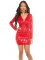 Sexy Party-Minidress with sequins